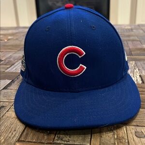 Chicago Cubs New Era 2016 World Series 59Fifty Fitted Hat Size 6 7/8